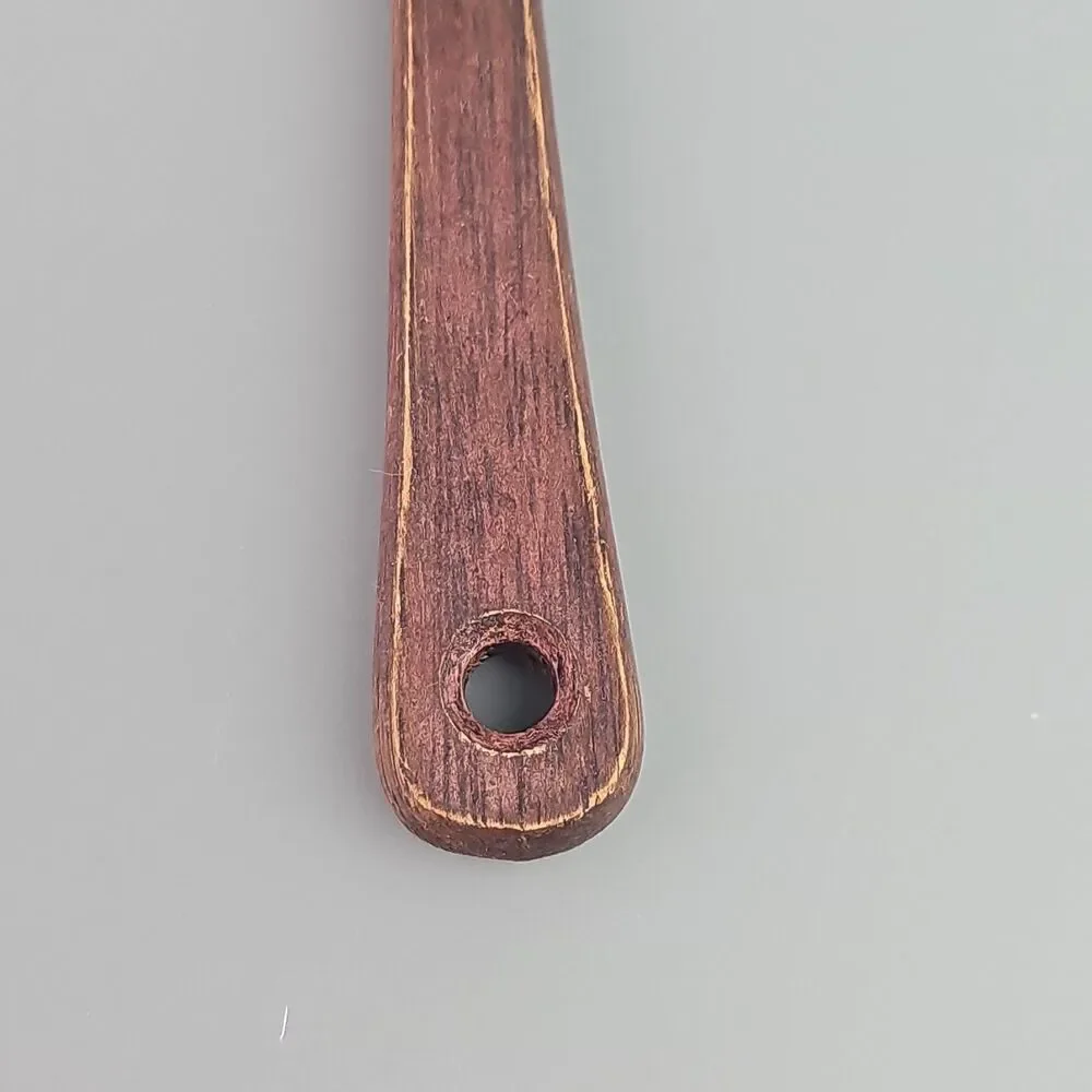 Vintage Sliding Cake Server Pies Cakes Stainless Steel Wood Handle Japan